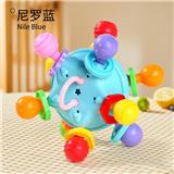 OBL10381350 - 婴儿牙胶玩具手抓球/蓝色