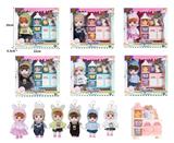 OBL10381461 - 7寸全身搪胶3D眼时尚萌娃娃带配件