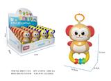 OBL10381523 - 灯光音乐卡通猴子 （带滚珠） （2色混装）（2AA不包电）