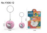 OBL10382474 - 3D立体拼图球吊坠-HelloKitty