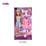 OBL10382936 - 安丽莉11.5寸实身娃娃(棕肤色 brown skin)