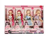 OBL10383536 - 12寸实身11关节叶罗丽制服4色混装 1展示盒4小盒装  价钱是一小盒价钱