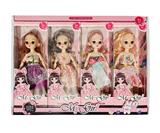 OBL10383541 - 12寸实身11关节叶罗丽4色混装 1展示盒4小盒装  价钱是一小盒价钱