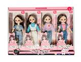OBL10383542 - 12寸实身11关节叶罗丽两件套装4色混装  1展示盒4小盒装  价钱是一小盒价钱