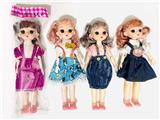 OBL10383579 - 12寸实身11关节叶罗丽休闲装4色混装