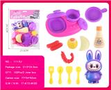 OBL10386951 - 过家家拉布布主题餐具套装