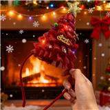 OBL10387206 - 红色圣诞树发箍