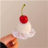 OBL10387247 - 奶油樱桃发夹