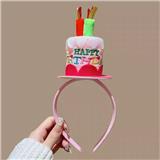 OBL10387260 - 蛋糕玫红发箍