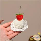 OBL10387301 - 奶油草莓发夹