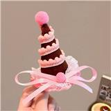 OBL10387318 - 粉棕帽发夹