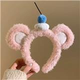 OBL10387350 - 泰迪蓝桃毛绒发箍