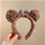 OBL10387352 - 双耳黑格结毛绒发箍