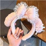 OBL10387369 - 粉花边美乐蒂毛绒发箍