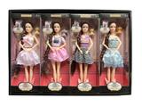 OBL10387931 - 11关节实身芭比娃娃 11寸芭比时尚芭比套装芭比公主娃娃芭比饰品 1展示盒4小盒
