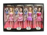 OBL10387934 - 固手实身芭比娃娃 11寸芭比时尚芭比套装芭比公主娃娃芭比饰品 1展示盒4小盒