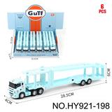 OBL10388352 - 斯堪尼亚双层平板拖车 6只/展示盒