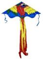 OBL10388652 - 油画鹦鹉加大尾巴风筝140CM宽包线