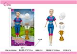 OBL10389082 - 11.5寸关节身Gina娃娃11.5寸运动女孩