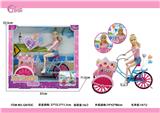 OBL10389122 - 11.5寸关节身Gina娃娃11.5寸单车女孩