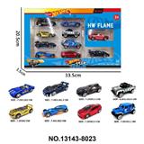 OBL10389436 - 8款1:64风火轮合金车10只装