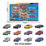OBL10389443 - 1:64风火轮合金12款10只装(赛车,跑车)