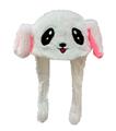 OBL10389719 - 白熊猫带灯动耳帽