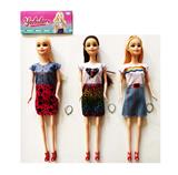 OBL10390604 - 11.5寸实身时尚娃娃/2款混装