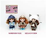 OBL10390714 - 7寸18CM5关节仿真眼表情娃娃萌娃