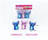 OBL10390716 - 3只装搪胶史迪仔带哨