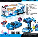 OBL10391714 - 电动万向史迪仔变形车带灯光音乐(英文盒)