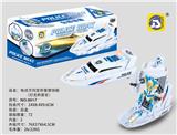 OBL10391717 - 电动万向变形警察快艇（灯光音乐）