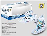 OBL10391718 - 电动万向变形警察快艇中文盒（灯光音乐）