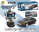 OBL10391731 - 电动特斯拉变形（带灯光音乐）