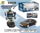 OBL10391732 - 电动特斯拉变形（带灯光音乐）