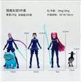 OBL10392318 - PVC 猎魔女团5件套(袋装)