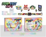 OBL10393016 - 飞天小女警卡通耳机潮酷时尚可爱套装