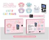 OBL10393021 - 猫爪卡通耳机套装