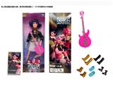 OBL10393129 - K-POP 猎魔女团真人版11.5寸12关节实身鲁米佐伊米cospiay朋克芭比带吉他，金貂卡片一张