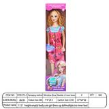 OBL10393373 - 【英文】11.5寸26厘米5关节   空身 彩印眼 吊中花芭比娃娃 多款混装（没有内盒）