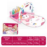 OBL10393902 - HX9220-A 粉色奶瓶熊 小鸟琴健身架 英文版