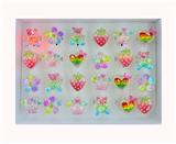 OBL10394291 - 盒庄24只渐变水果闪光戒指