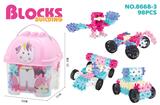 OBL10394970 - 益智女孩DIY搭建拼装积木(98PCS)