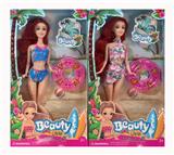 OBL10396090 - 11.5寸实身关节泳装芭比(2款混装