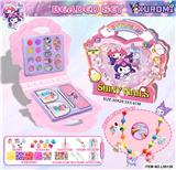 OBL10396172 - DIY库洛米公仔吊坠串珠项链发夹饰品贴纸套装