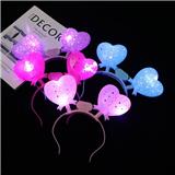 OBL10397278 - 镂空爱心头箍/图色混装