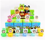 OBL10397748 - 展示盒12只庄/穿衣小新（树脂）