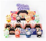 OBL10397751 - 展示盒12只庄/皇冠拉bubu（树脂）