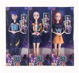 OBL10398699 - 11.5寸开窗盒【实身11关节带灯光音乐身体 单人装】K-POP猎魔女团 鲁米 米拉 佐伊 娃娃系列