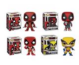 OBL10400969 - 金刚狼对死侍单只盒装（搪胶头，PVC身体）4款混